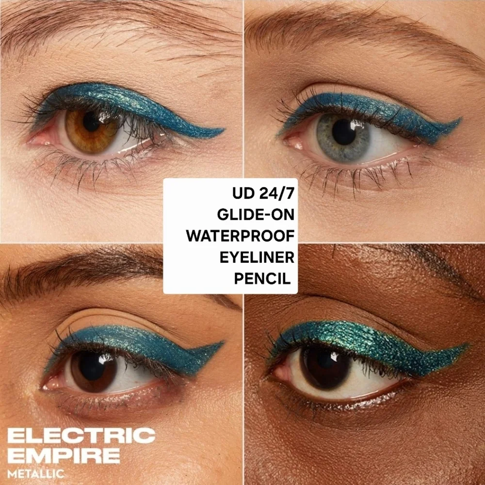 UD 24/7 GLIDE-ON WATERPROOF EYELINER PENCIL ELECTRIC EMPIRE. LIMTD EDTION